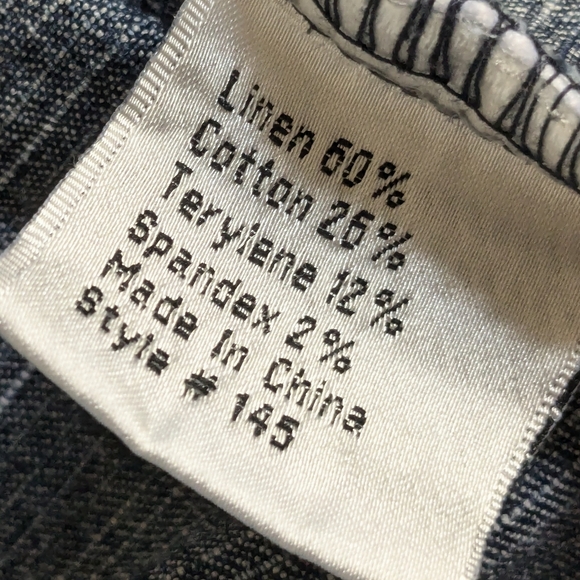 Cabi Vintage Zipper Blue Jean Jacket Style 145 Sz S - Picture 9 of 10